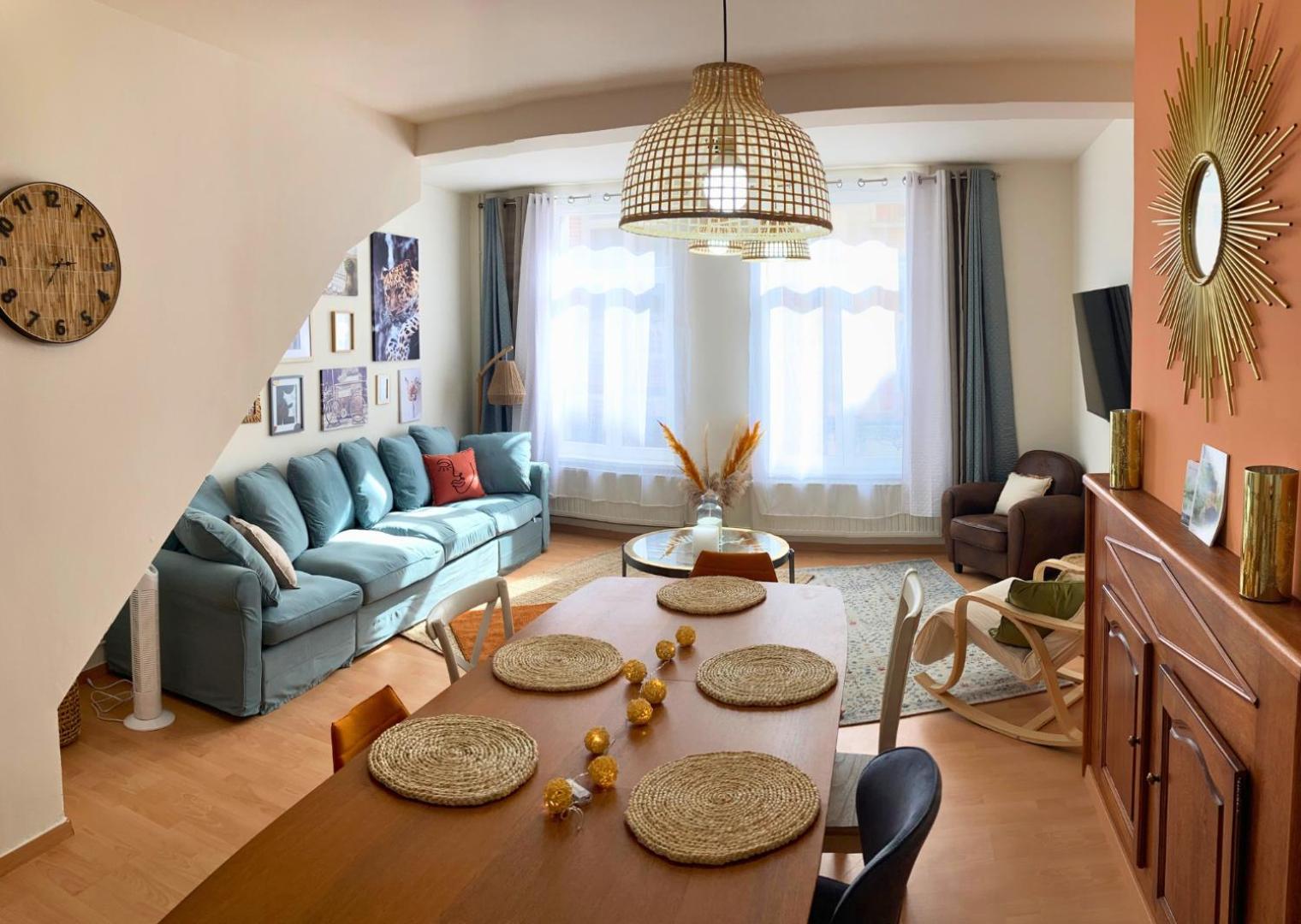 Le Bohemian Chic - 4 Chambres En Hypercentre De Saint-Omer, Ideal Pour Les Groupes Exteriör bild